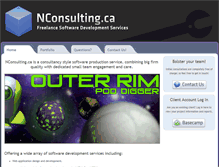 Tablet Screenshot of nconsulting.ca